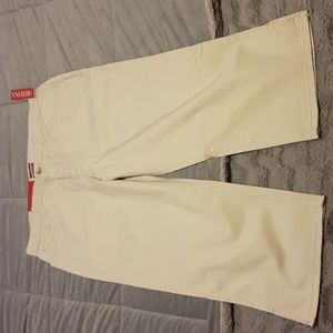 Cropped Khakis